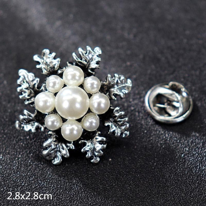 Multi Styles of Exquisite Brooch Vintage Women's Suit Accessories