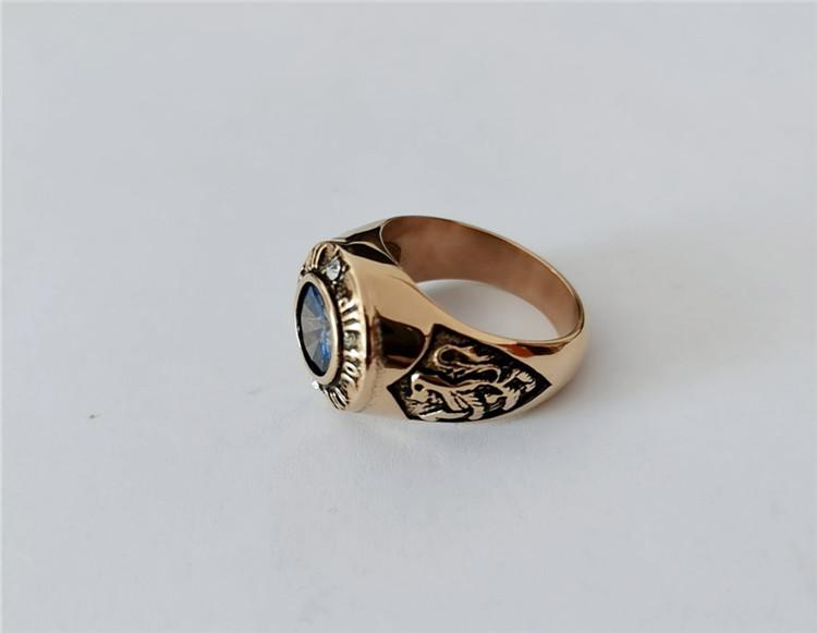 Personality Retro Men's Titanium Steel Ring