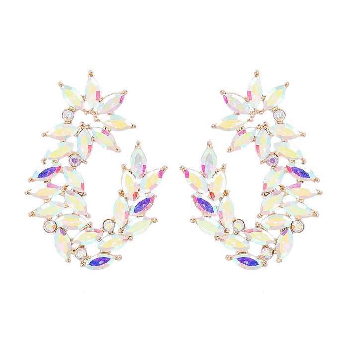 Ins flower women's fashion personalized women's Earrings