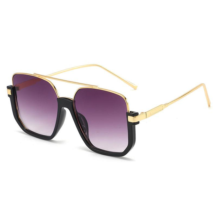 Blue light proof black frame sunscreen Sunglasses