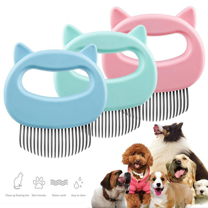 Pet cat and dog massage comb hair removal knot brush