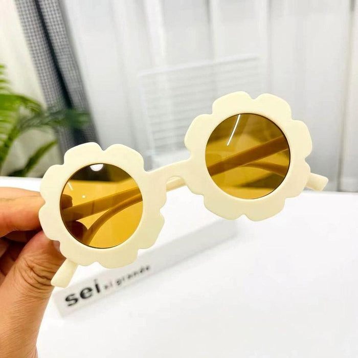 Children's Sunglasses flower glasses Morandi