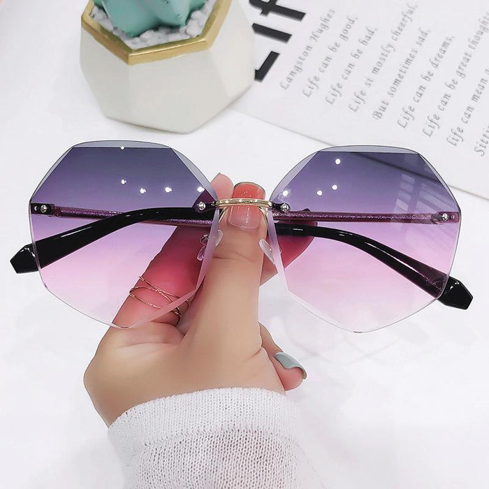 Frameless trimming Sunglasses GRADIENT SUNGLASSES