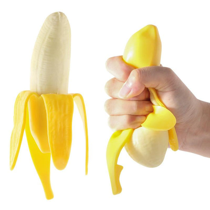 16CM Banana Soft Squeeze Compression Novelty Toys