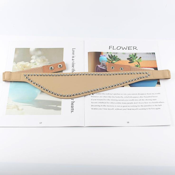 Ladies Fashion Trend Decorative Wide Belt
