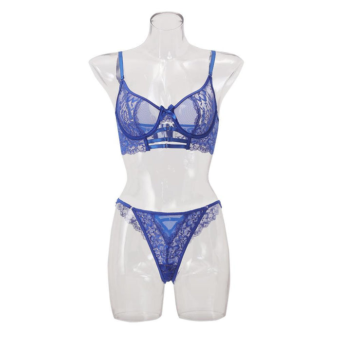 Women Sexy Lace Lingerie Fashion Underwear Set