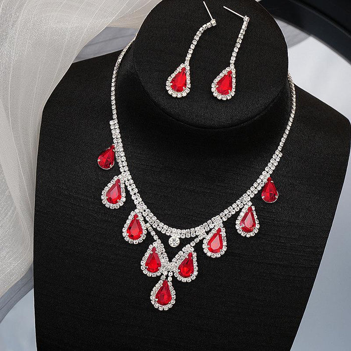 New Fashion Exquisite Necklace Earring Set Jewelry