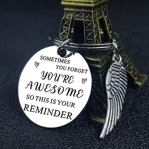 Funny Inspirational Keychain Best Friend