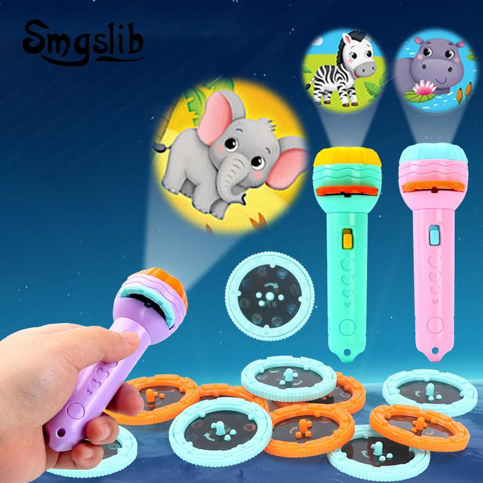 Baby Sleeping Storybook Flashlight Projector Toy