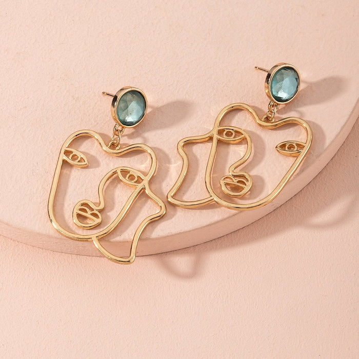 New Fashion Personality Big Eye Earrings