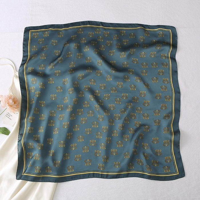 Imitation Scarf Women's Neck Versatile Square Scarf