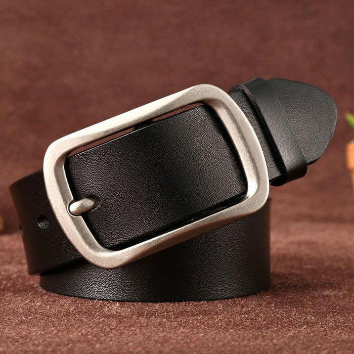 Vintage Men's Pin Buckle Casual Jeans Leather Belt