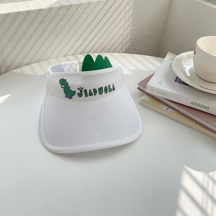 Summer Cute Cat Ears Children‘s Wide Brim Sun Hat