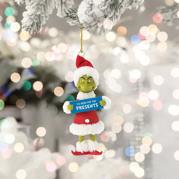 Green Headdress Grinch Christmas Tree Pendant Decoration