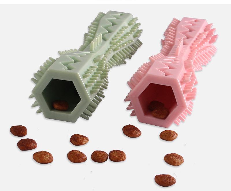 Pet dog toy dog tooth cleaning toy pet missed food