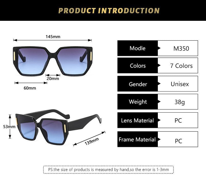 Irregular Sunglasses Retro