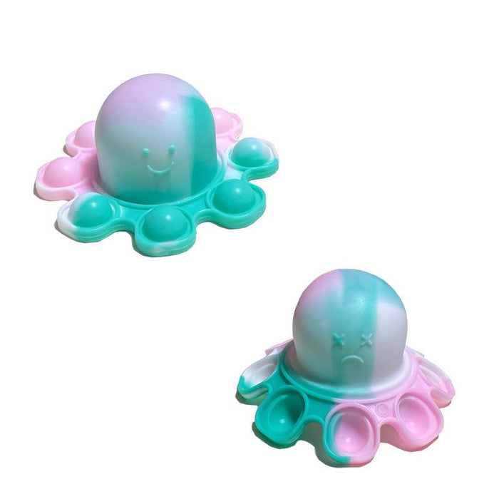 New Flip Octopus Octopus Pendant Silicone Anti-Stress Relief