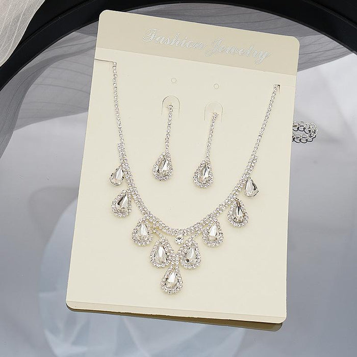 New Fashion Exquisite Necklace Earring Set Jewelry