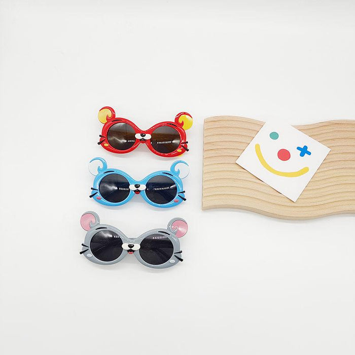 Children Cartoon Mouse Polarized Sunglasses