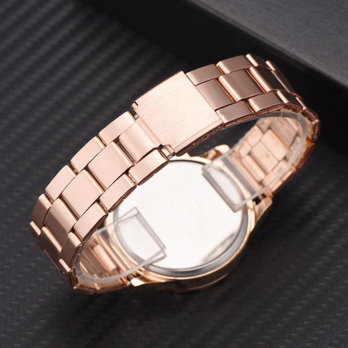 Women Watches Fashion Rose Gold Lady Wrist Watch