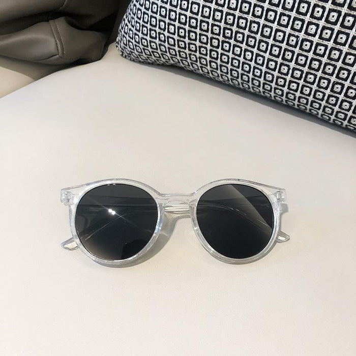 Retro Lovely Round Frame Children's Cartoon Sunglasses