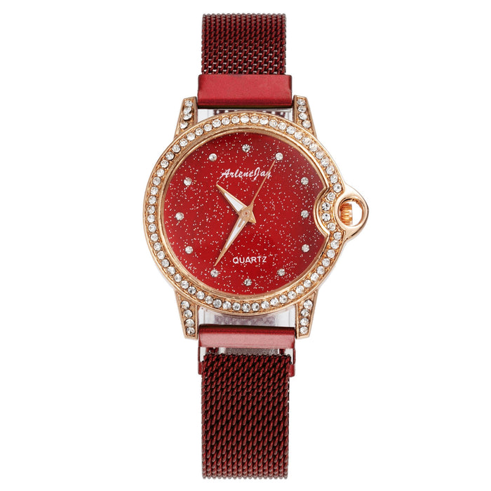 New Stainless Steel Women Wristwatch Quartz Fashion Casual Clock LLZ20024