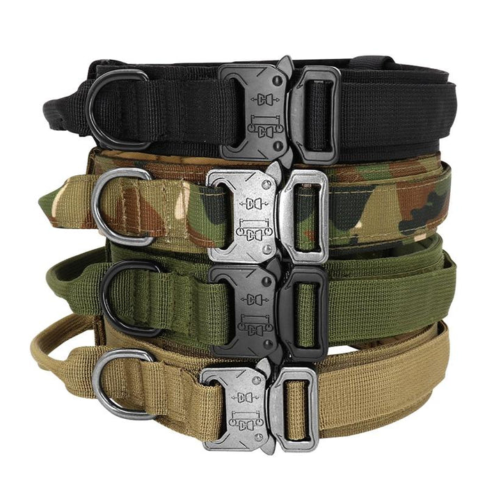 Military Tactical Dog Collar Large Dog Collar