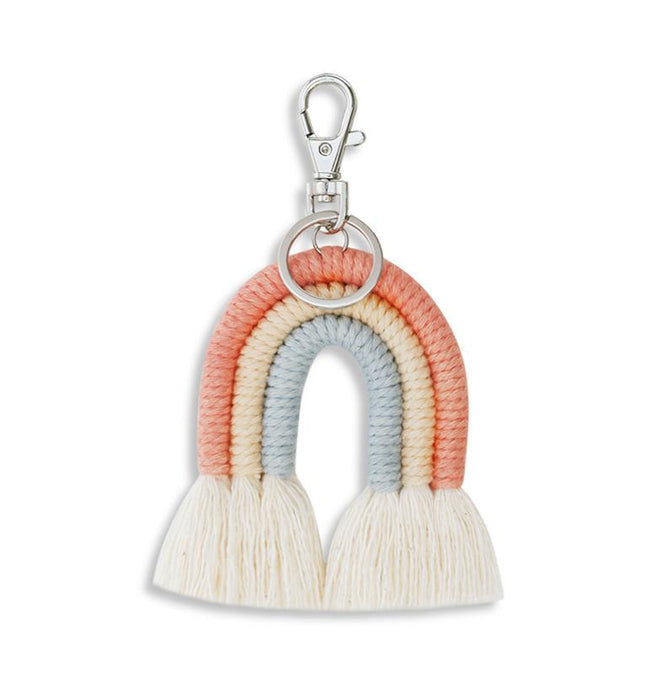 Creative Hand Woven Bohemian Tassel Pendant Key Chain