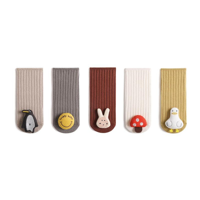 Baby Socks Cartoon Doll Socks Non-slip Dispensing