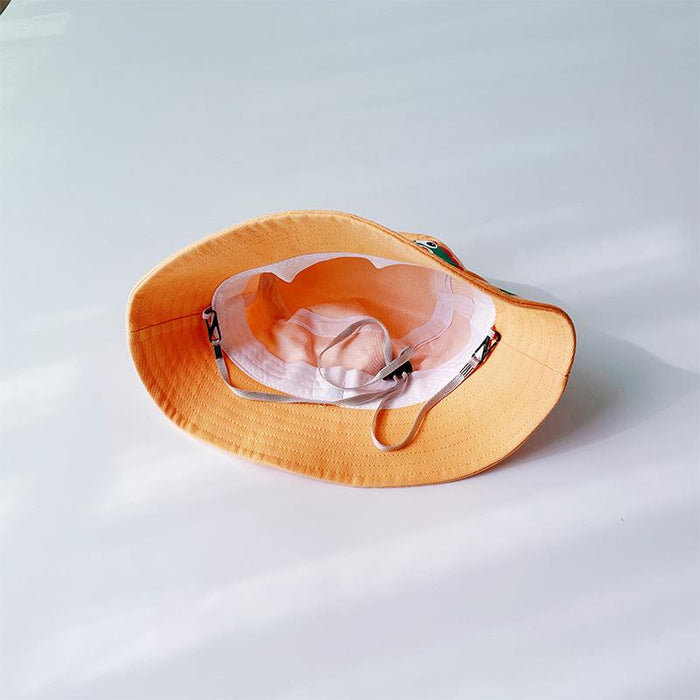 Summer Outdoor Windproof Color Dinosaur Children's Cartoon Pot Hat