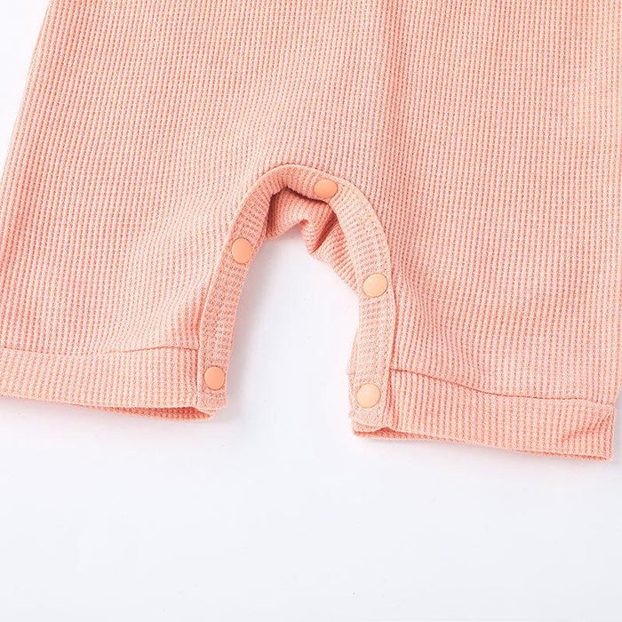 Multicolor Infant Short Sleeve Jumpsuit