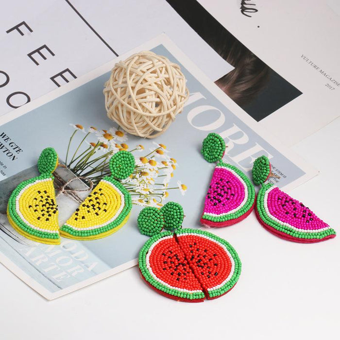 Women's Jewelry Creative Fruit Earrings