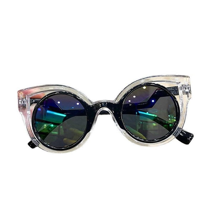Children's Sunglasses hollow frame double frame children's glasses