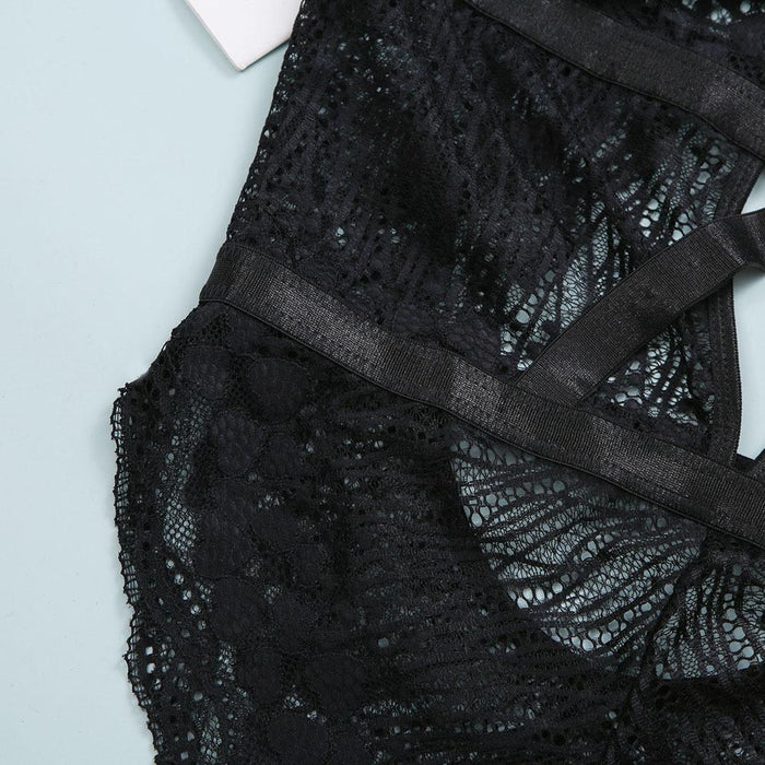 Women's Lace Lingerie Sexy Babydoll Underwear Bodysuit