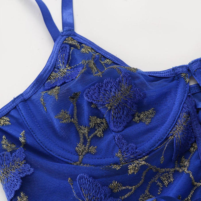 Lace Sexy Bodysuit Fashion Embroidery One-piece Underwear