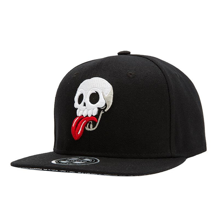 Fashionable Personalized Skull Embroidered Baseball Cap