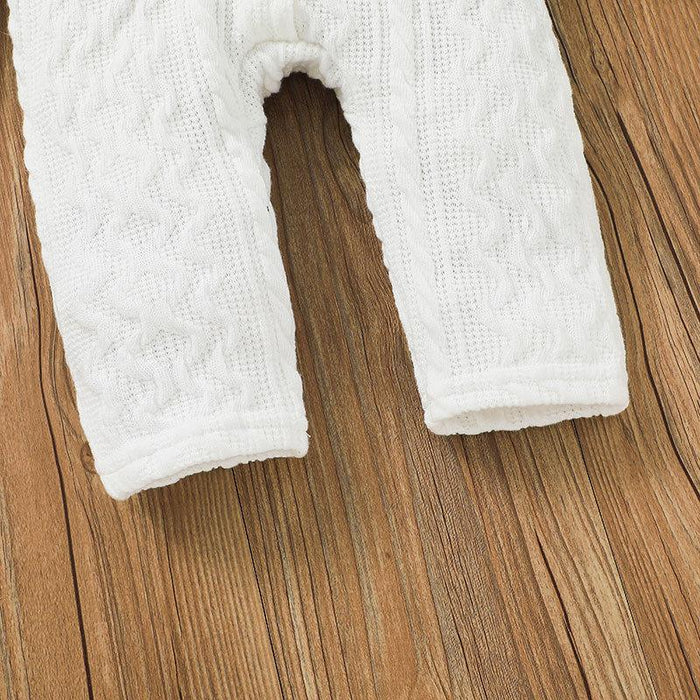 Baby Single Breasted Long Leg Jumpsuit