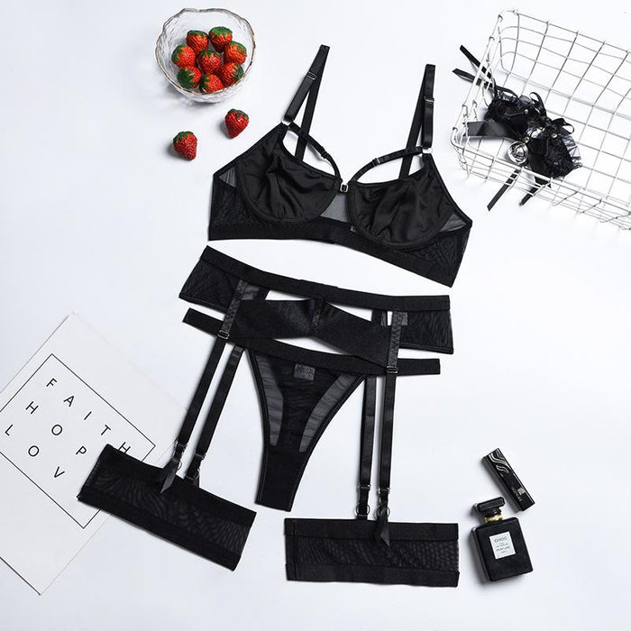 Women's Fashion Sexy Lingerie Push Up Underwear Set