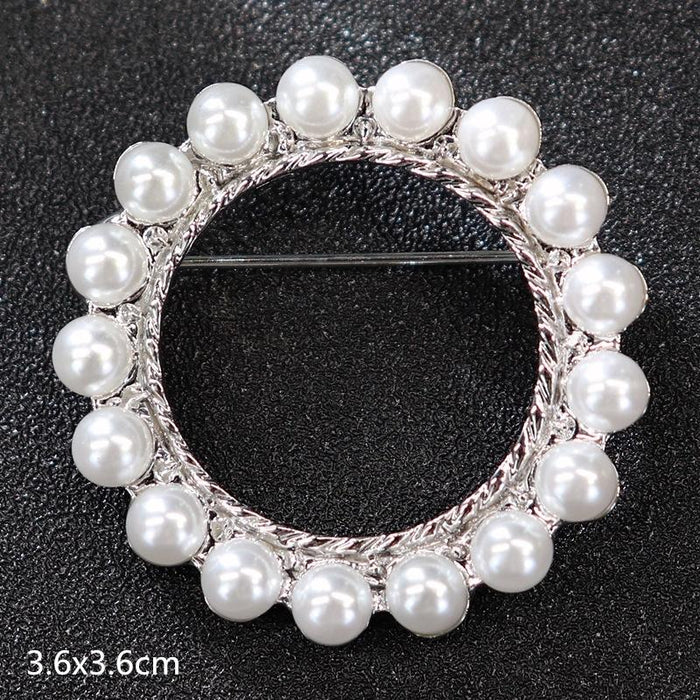 Multi Styles of Exquisite Brooch Vintage Women's Suit Accessories