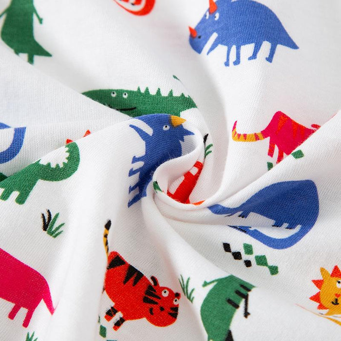 Children's allover dinosaur short sleeve baby top short sleeve T-shirt