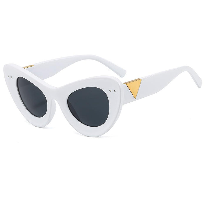 Meter nail cat's eye concave Sunglasses