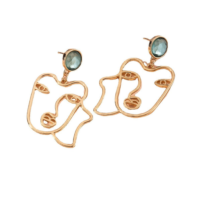 New Fashion Personality Big Eye Earrings