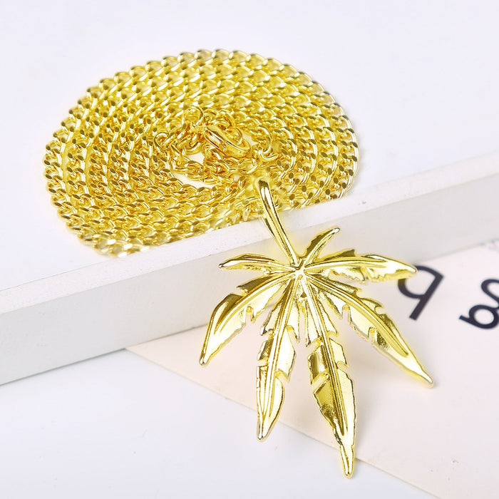 Punk Hip-hop Letter Full Diamond Necklace