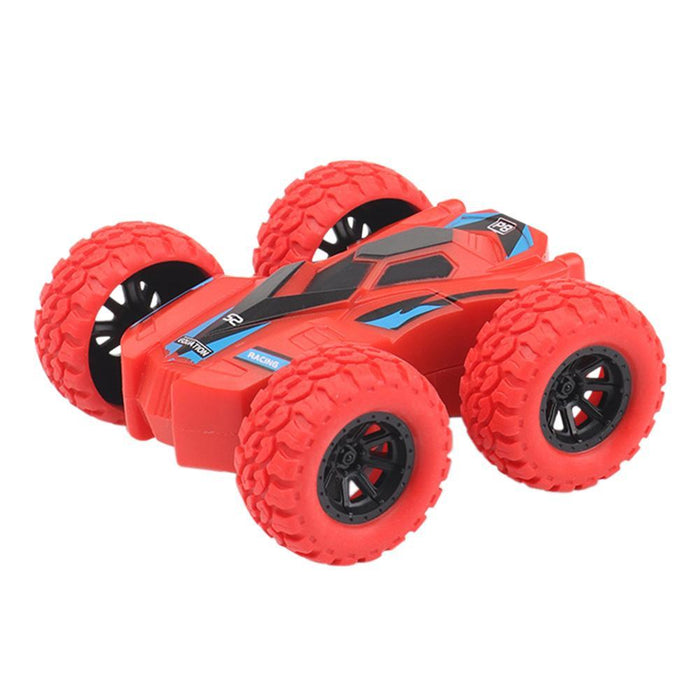Funny children's toy car double-sided inertial safety anti-collision