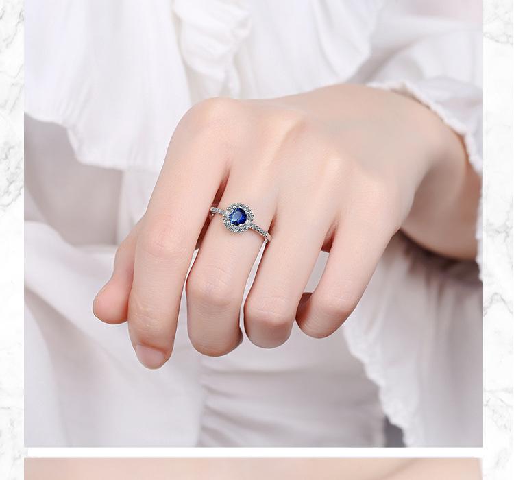 New Fashion Niche Zircon Open Ring
