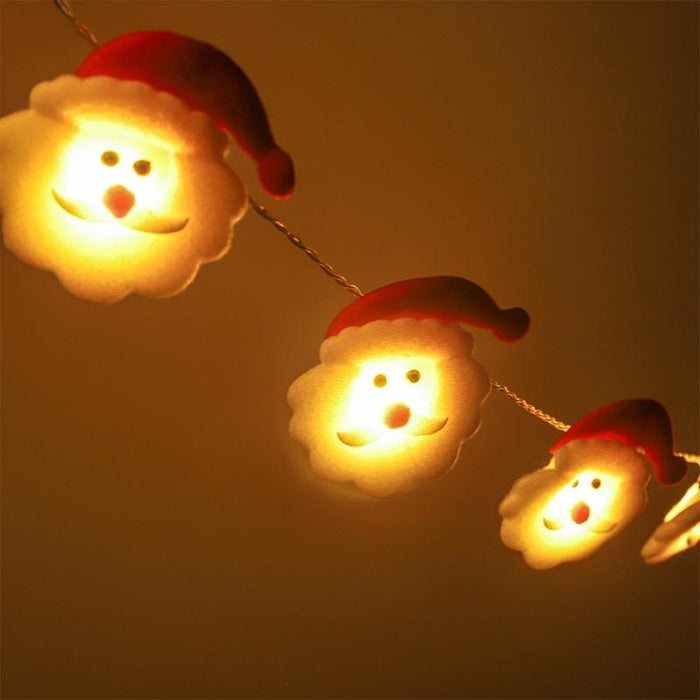 LED Snowman Christmas Tree LED Garland String Light