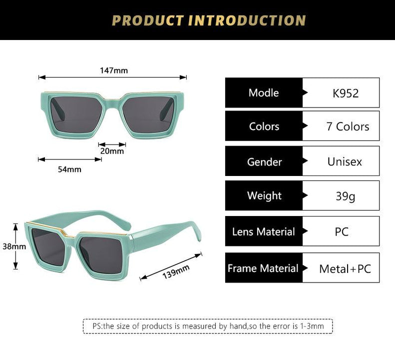 Marble avant-garde Sunglasses