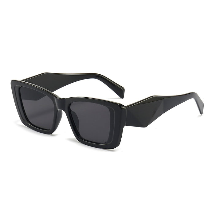 Sunglasses contrast cut square Sunglasses tide