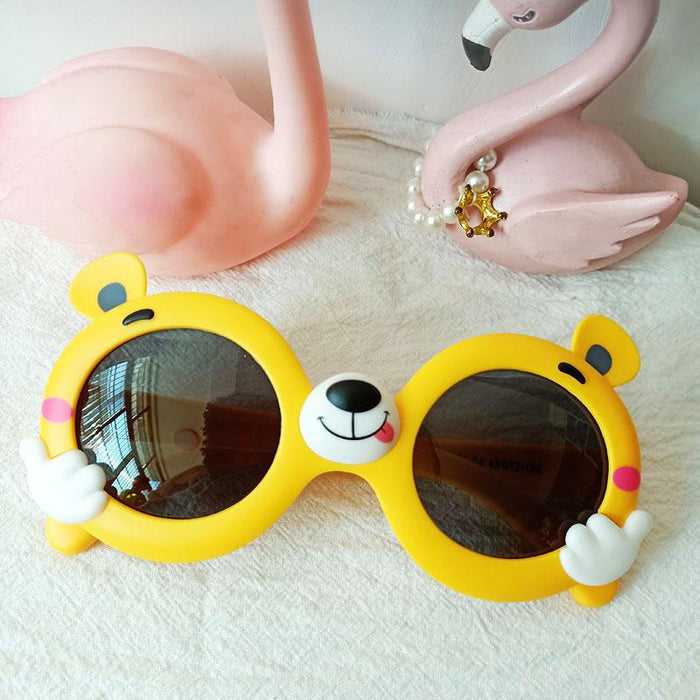 Cartoon Cute Children's Silicone Polarized Sunglasses