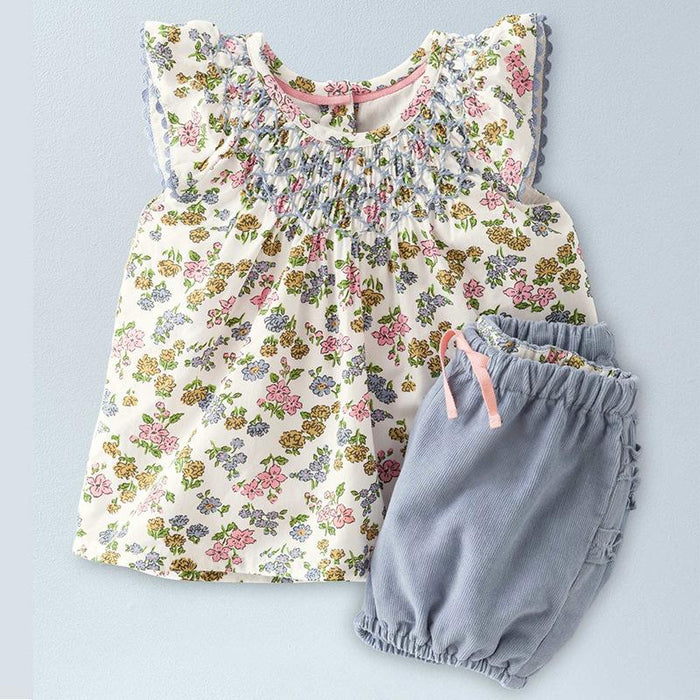 Children's short sleeved suit